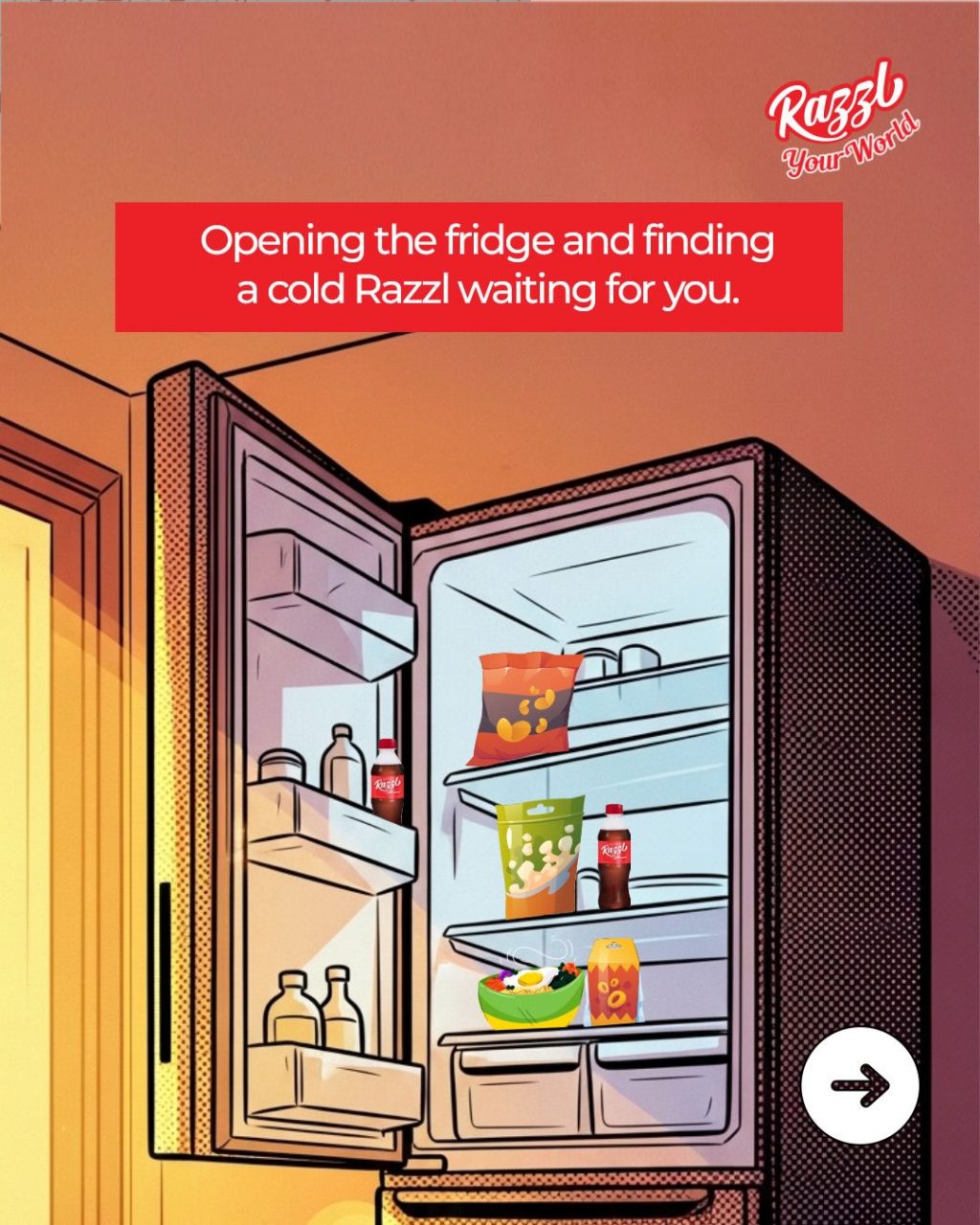 Instagram post from drinkrazzl_ng. This post is in position 1.