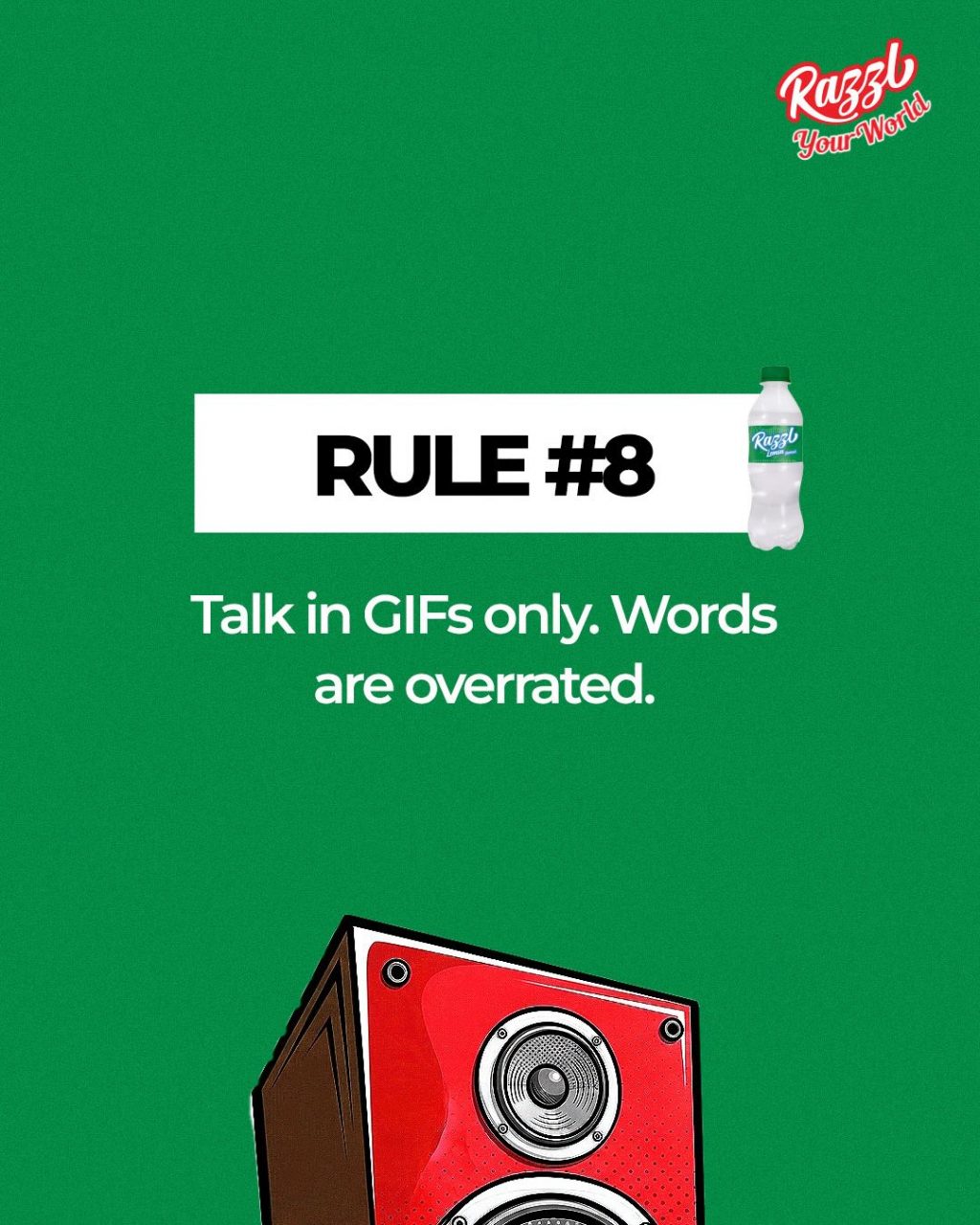 Instagram post from drinkrazzl_ng. This post is in position 8.