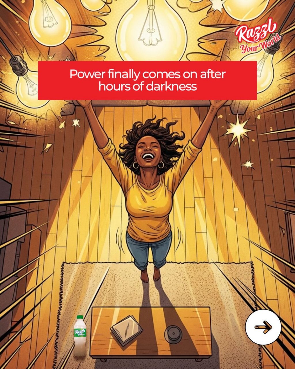 Instagram post from drinkrazzl_ng. This post is in position 5.